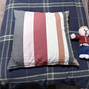 IKEA Striped Multicolor Throw Pillow
